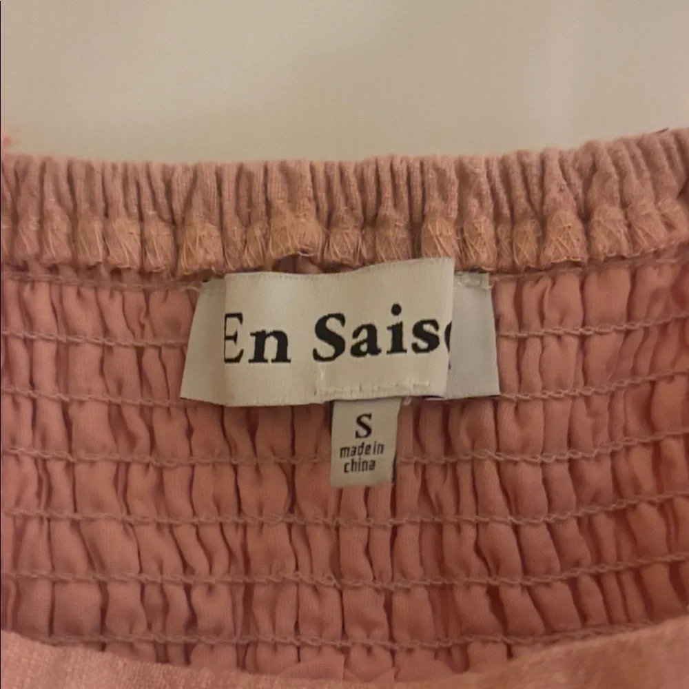 En Saison Light Pink (100% Linen + Cotton) Costal Granddaughter - Picture 3 of 5